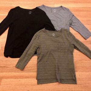 3 Banana Republic Malibu Tees Women's XS